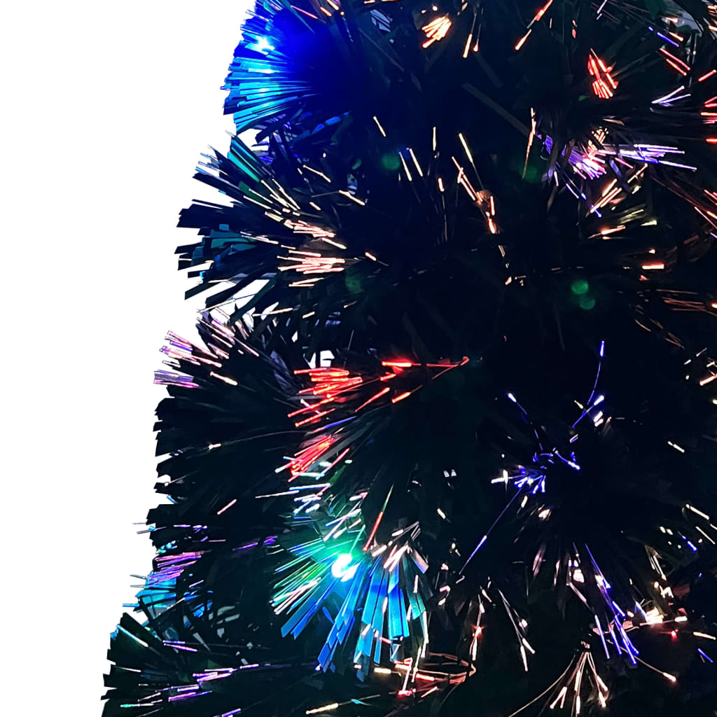 forudtændt juletræ med stativ og LED 150 cm fiberoptisk