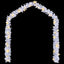 juleguirlande med LED-lys 5m hvid