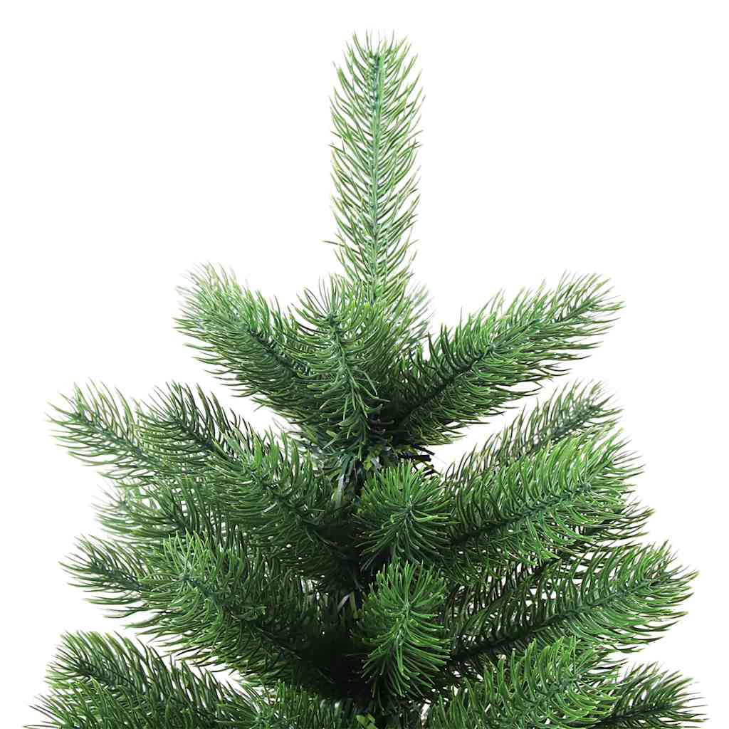 kunstigt juletræ med naturtro nåle 65 cm grøn