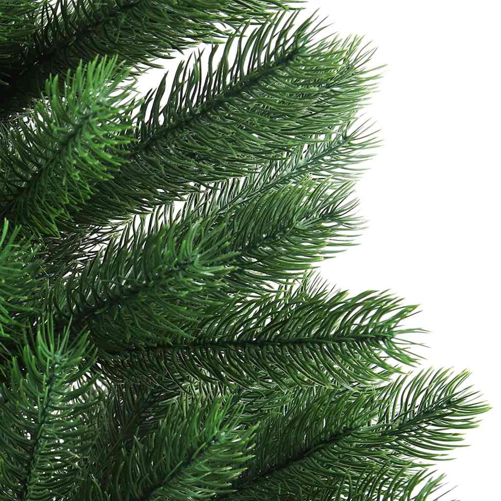 kunstigt juletræ med naturtro nåle 65 cm grøn