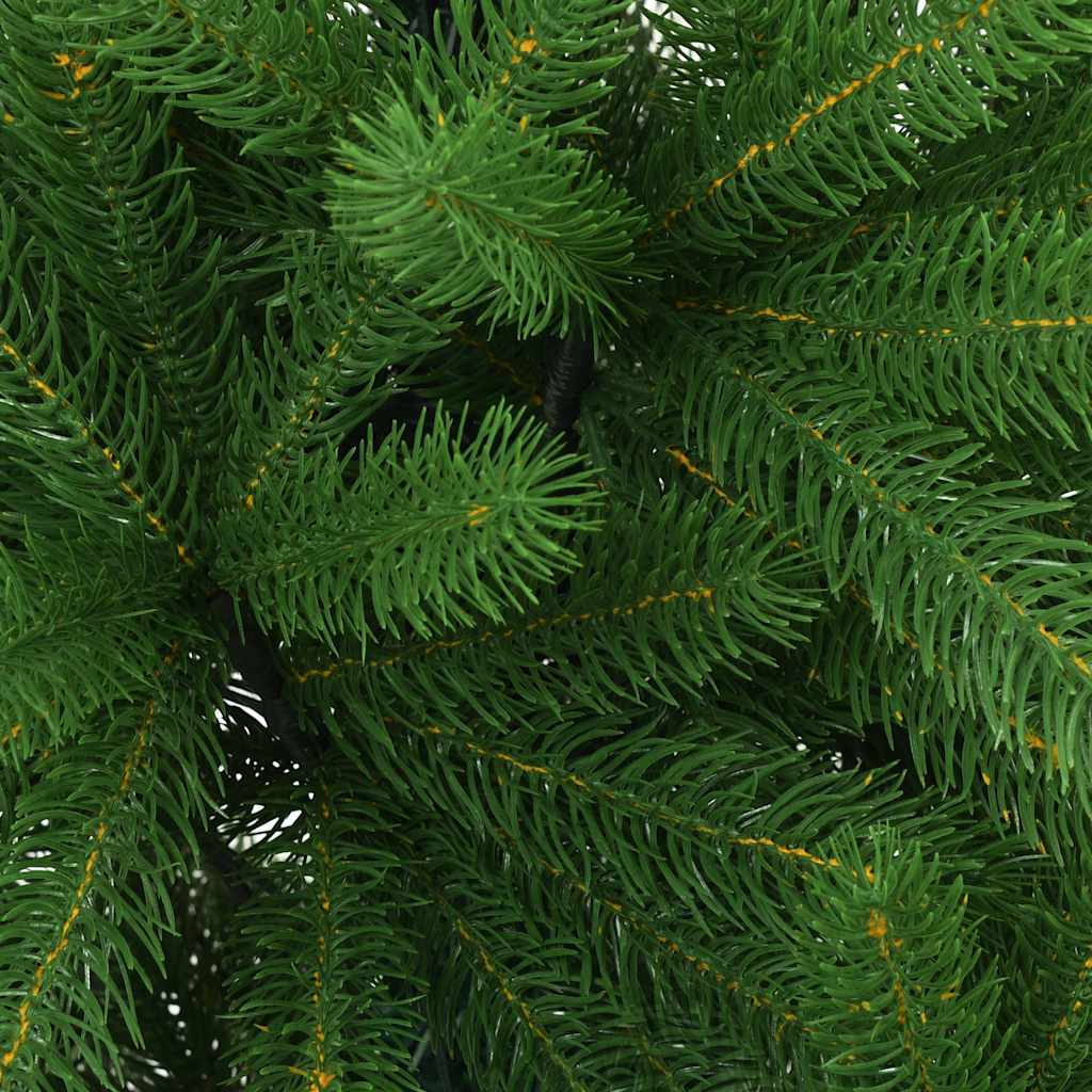 kunstigt juletræ med naturtro nåle 240 cm grøn