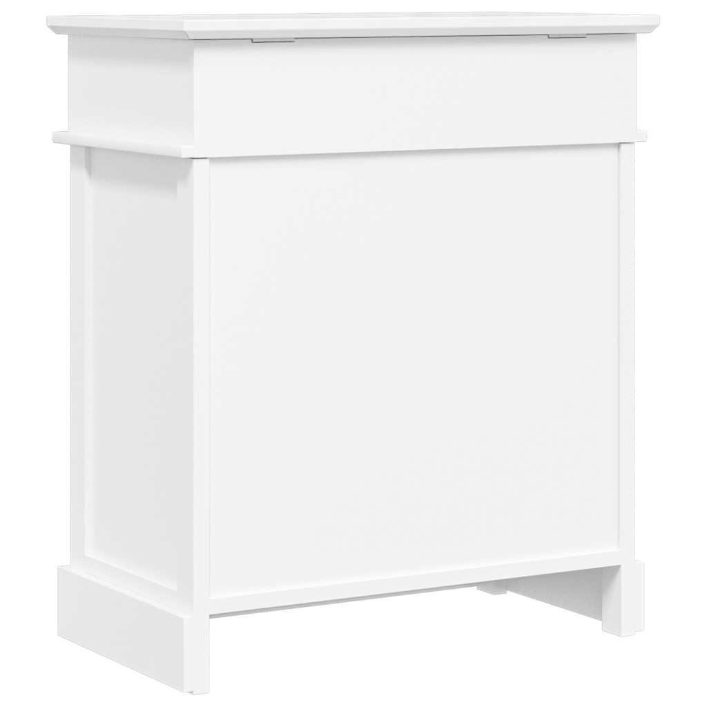 skoskab 50 x 28 x 58 cm kejsertræ hvid