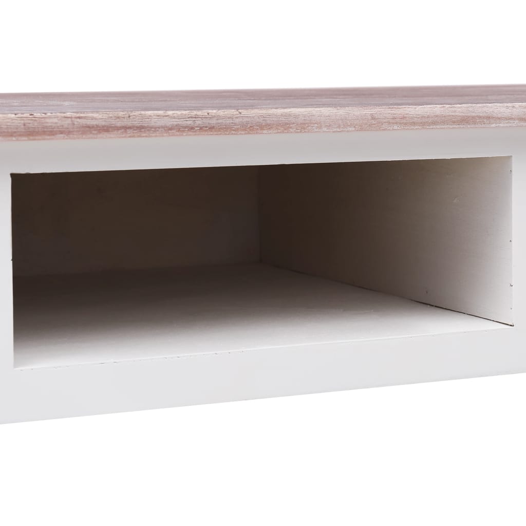 skrivebord 110 x 45 x 76 cm træ brun