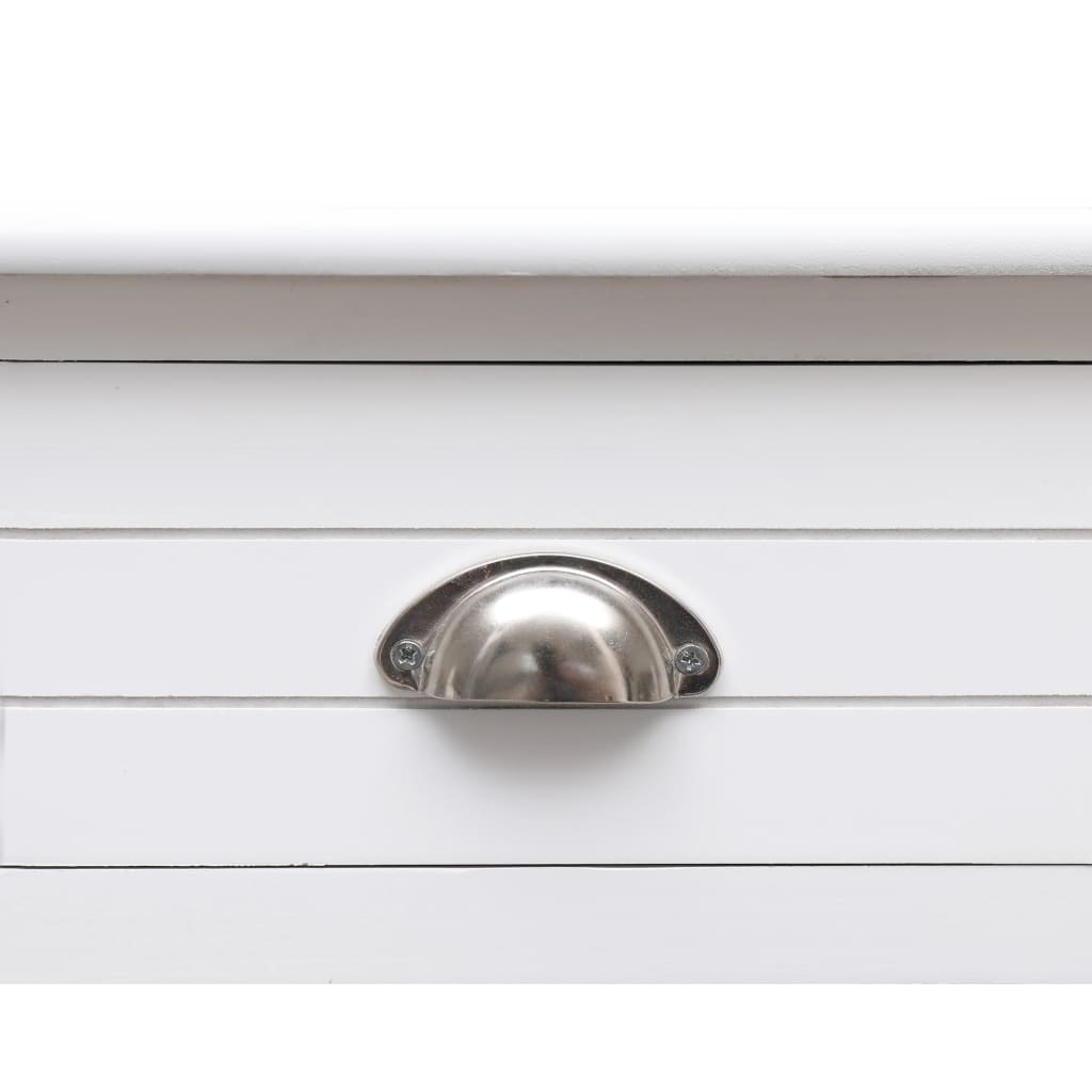 skrivebord 110 x 45 x 76 cm træ hvid