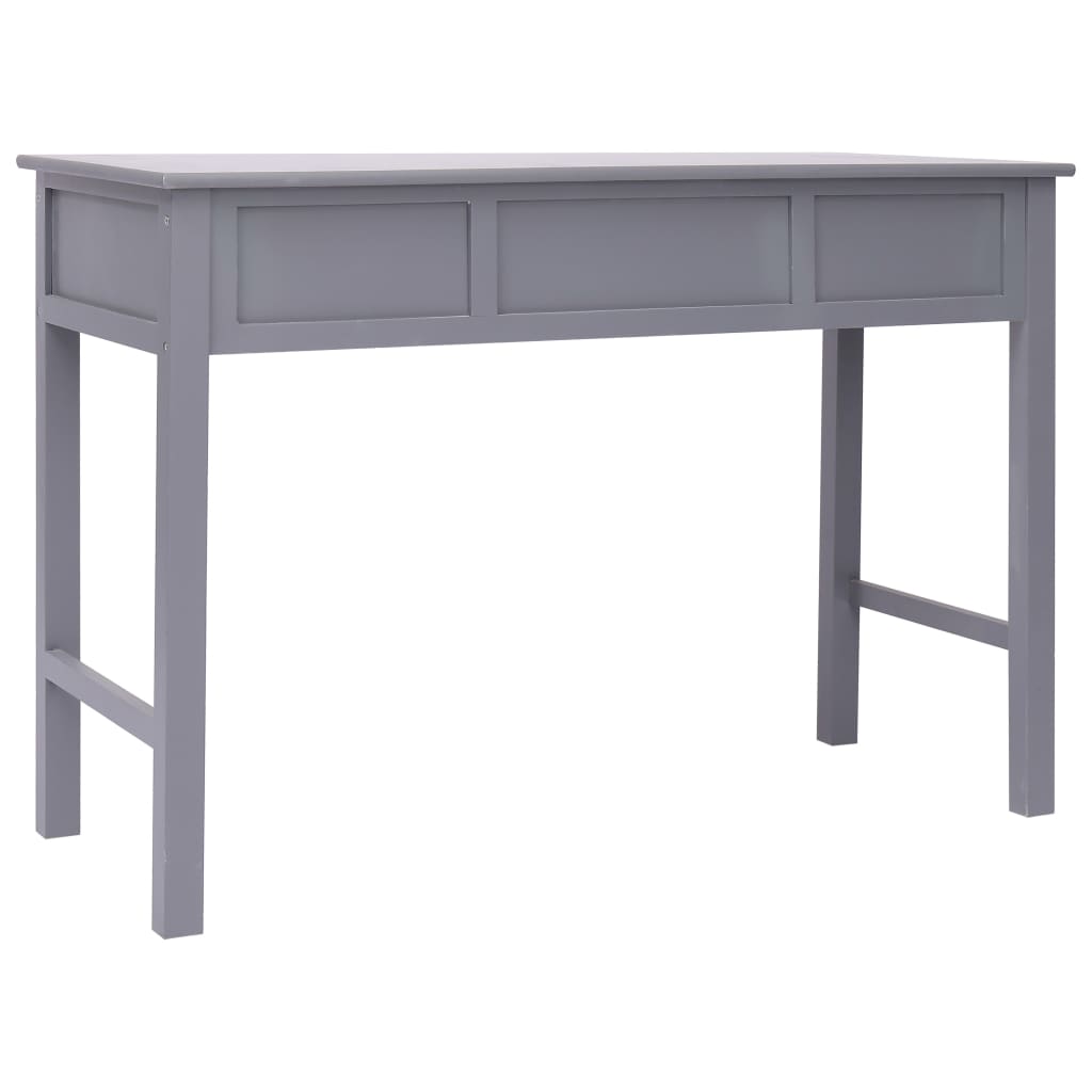 skrivebord 110 x 45 x 76 cm træ grå