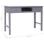 skrivebord 110 x 45 x 76 cm træ grå