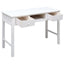 skrivebord 110 x 45 x 76 cm træ hvid