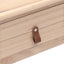 skrivebord 110 x 45 x 76 cm træ naturfarvet