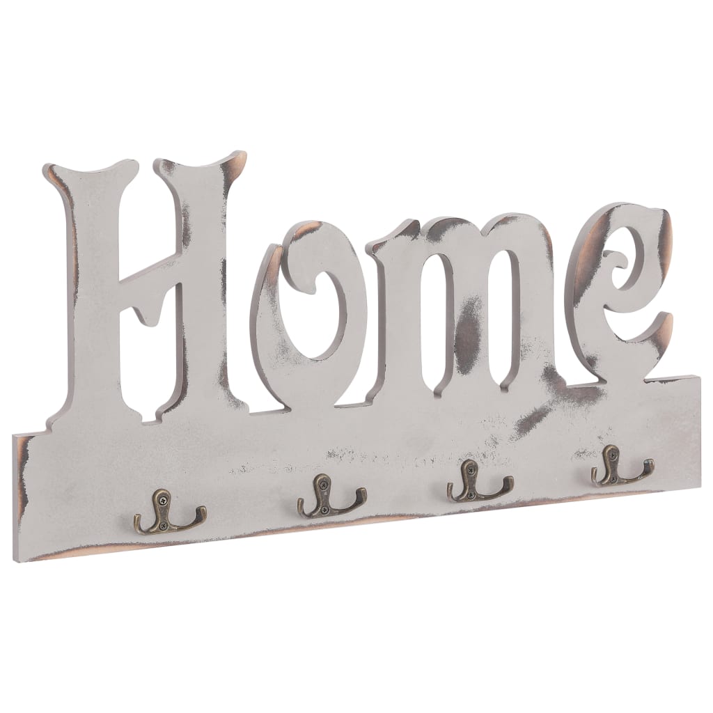 vægophængt knagerække HOME 50 x 23 cm