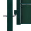 hegnslåge PVC og stål 100x100 cm grøn