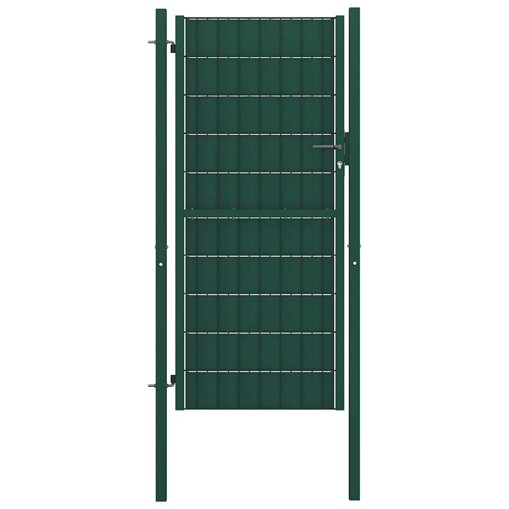 hegnslåge PVC og stål 100x164 cm grøn