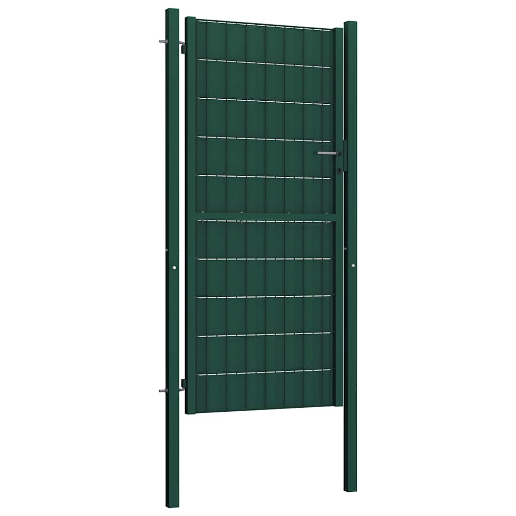 hegnslåge PVC og stål 100x164 cm grøn