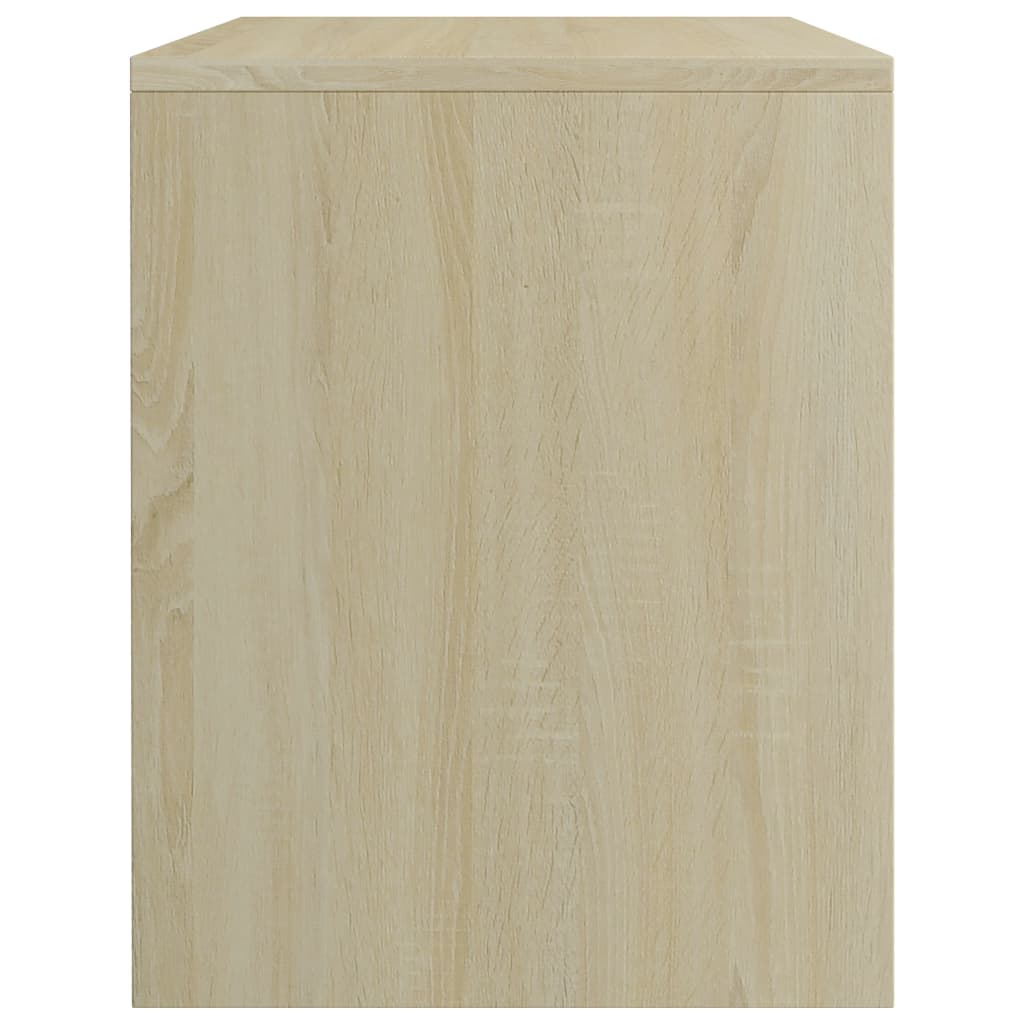sengebord 40x30x40 cm konstrueret træ Sonoma-eg