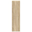 bogreol/tv-bord 36x30x114 cm konstrueret træ Sonoma-eg