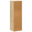 bogreol/tv-bord 36x30x114 cm konstrueret træ Sonoma-eg