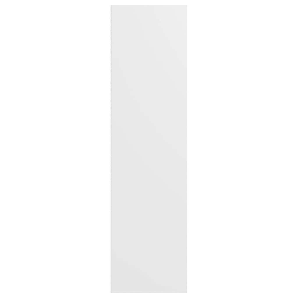 bogreol/tv-bord 36x30x143 cm konstrueret træ hvid