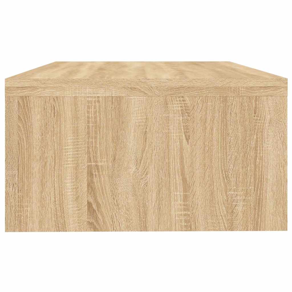 skærmstander 42x24x13 cm konstrueret træ sonoma-eg