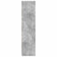 klædeskab 100x50x200 cm konstrueret træ betongrå