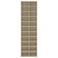 skoskab 54x34x183 cm konstrueret træ sonoma-eg