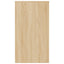 skrivebord 90x40x72 cm konstrueret træ sonoma-eg