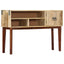 konsolbord 115 x 30 x 76 cm massivt ru mangotræ