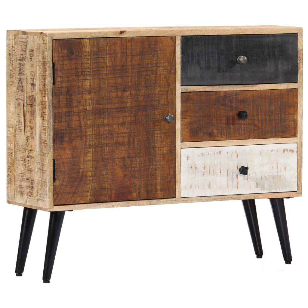 skænk 88 x 30 x 73 cm massivt mangotræ