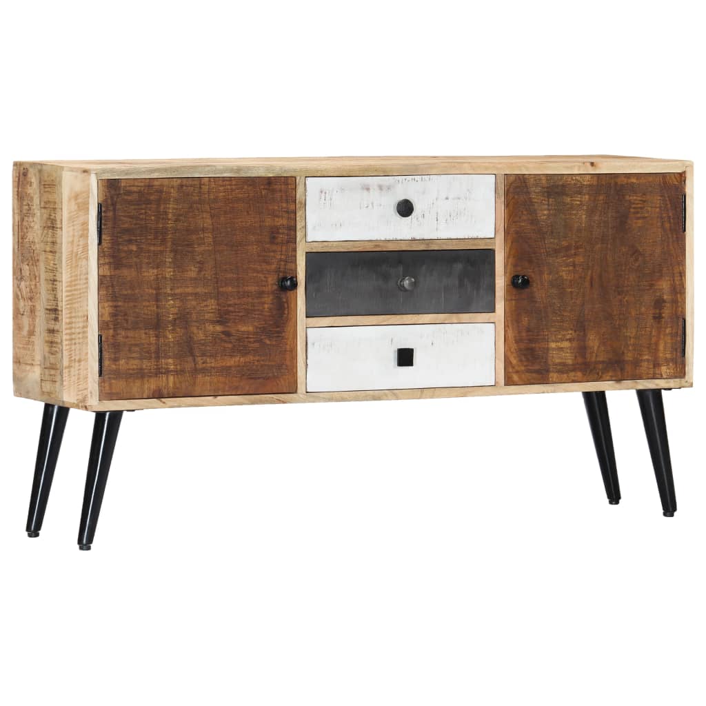 skænk 118 x 30 x 62 cm massivt mangotræ