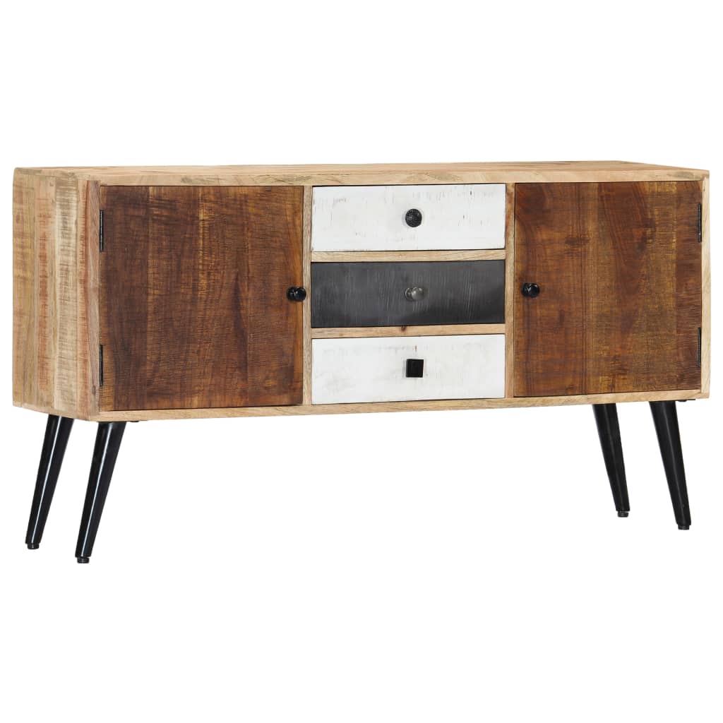 skænk 118 x 30 x 62 cm massivt mangotræ