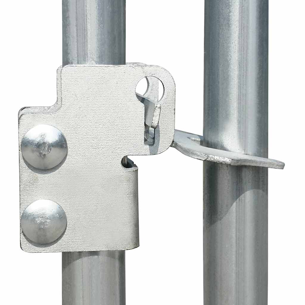 udendørs hønsebur 2,75x2x1,92 m galvaniseret stål