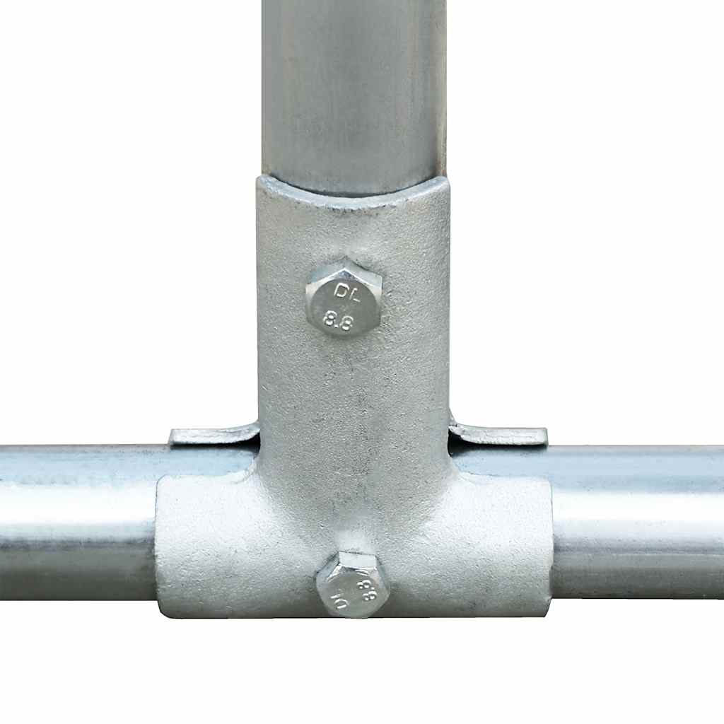 udendørs hønsebur 2,75x4x1,92 m galvaniseret stål