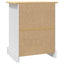 sengebord Corona-serien 53x39x67 cm mexicansk fyrretræ
