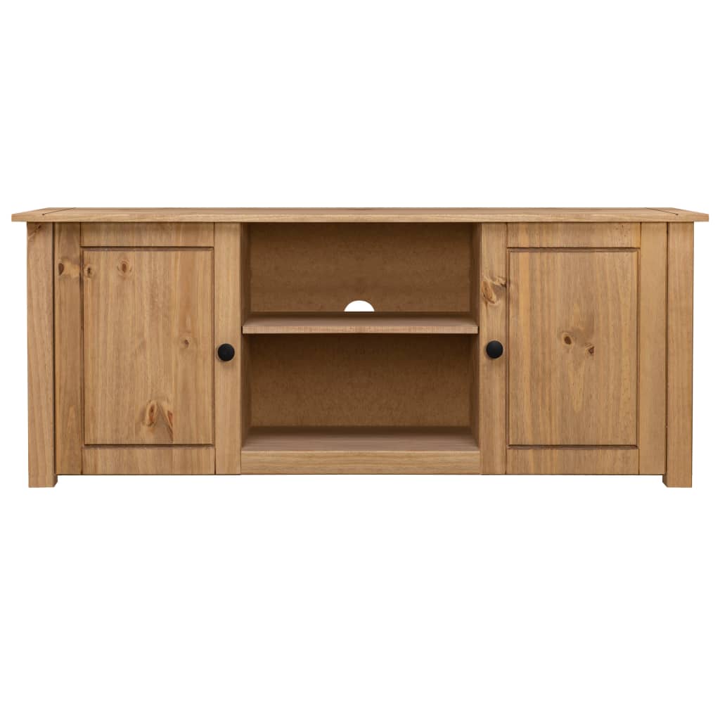tv-bord Panama-serien 120x40x50 cm massivt fyrretræ
