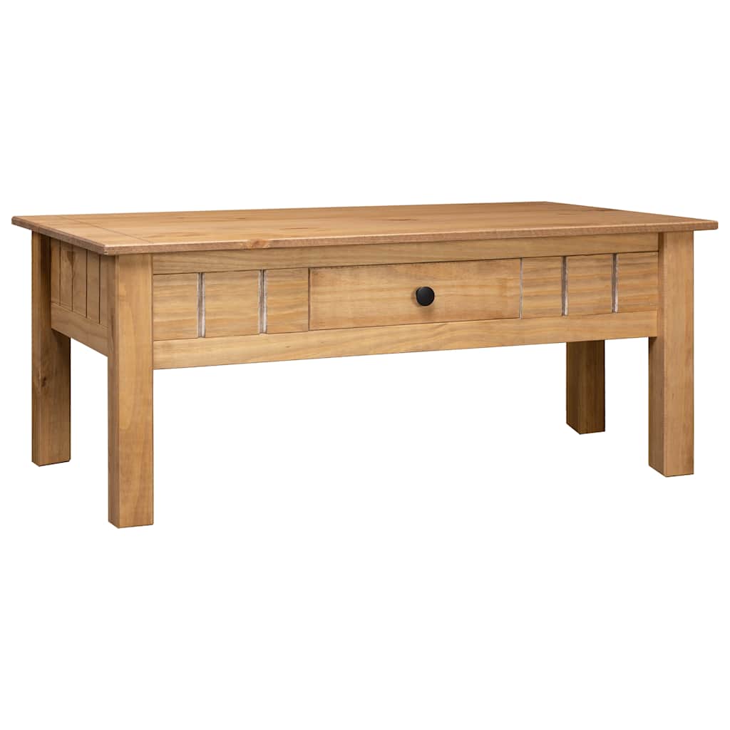 sofabord 100x60x43,5 cm massivt fyrretræ Panama