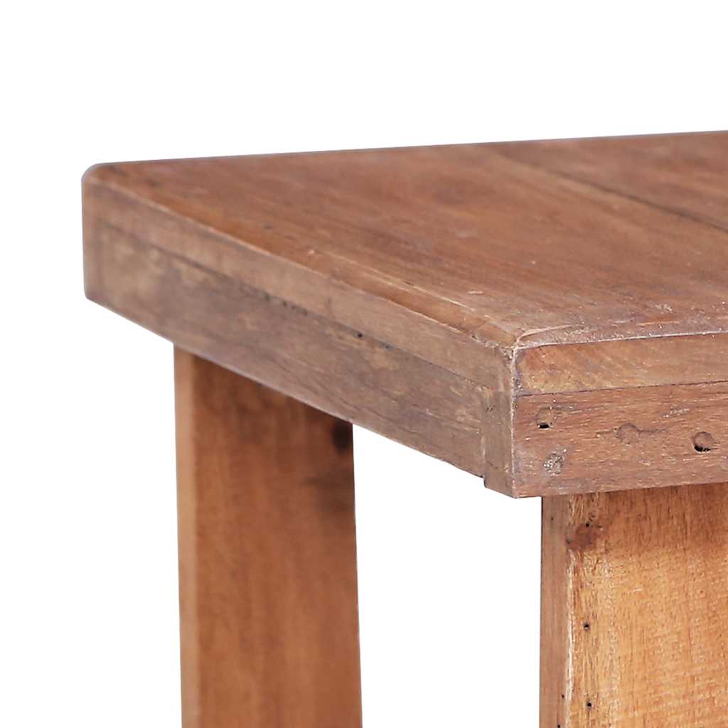 sofabord 60x45x23 cm massivt mahognitræ