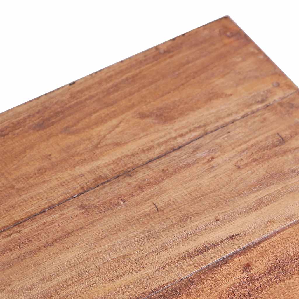 sofabord 60x45x23 cm massivt mahognitræ