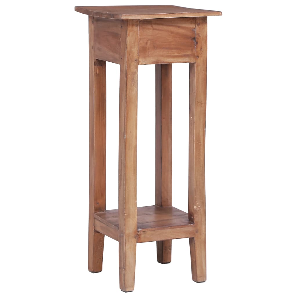 plantebord 30x30x75 cm massivt mahognitræ