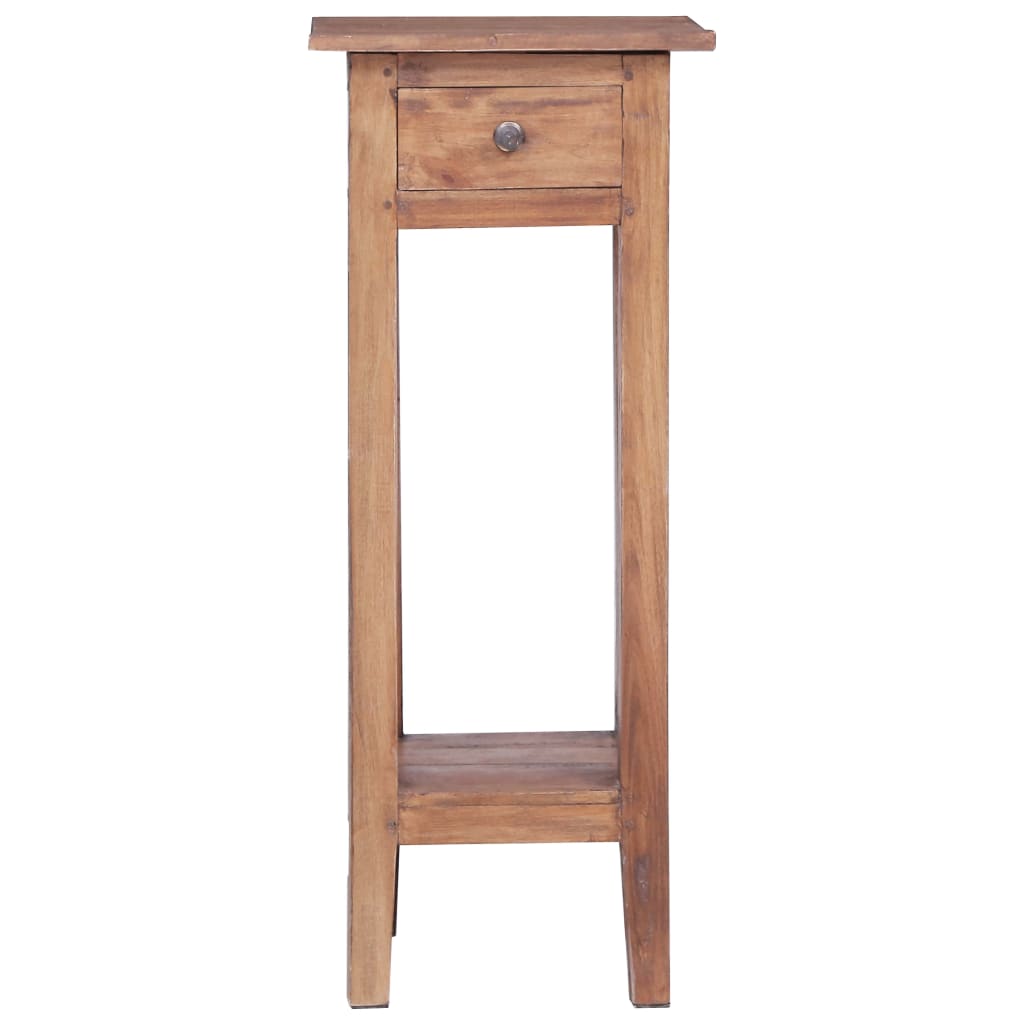 plantebord 30x30x75 cm massivt mahognitræ