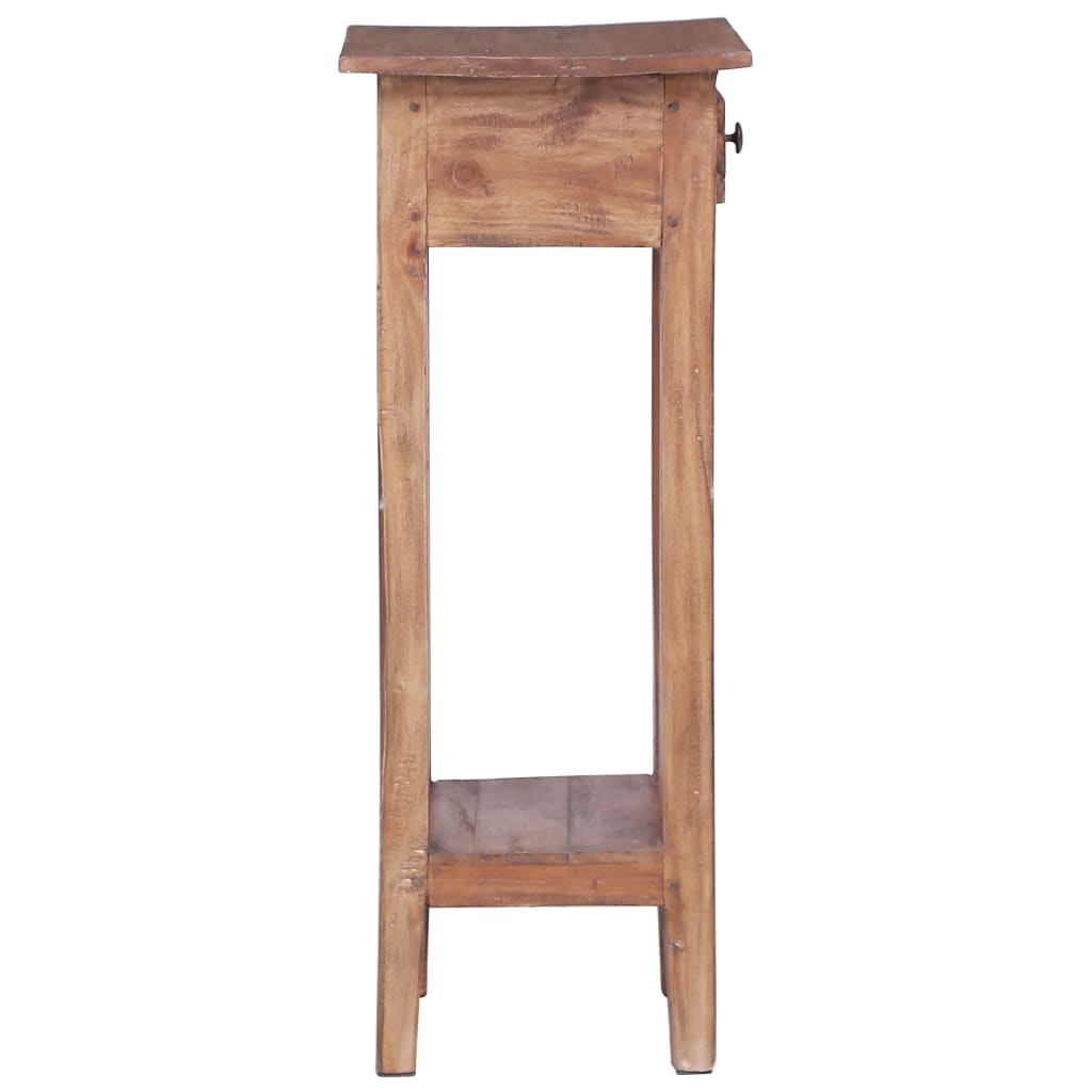 plantebord 30x30x75 cm massivt mahognitræ