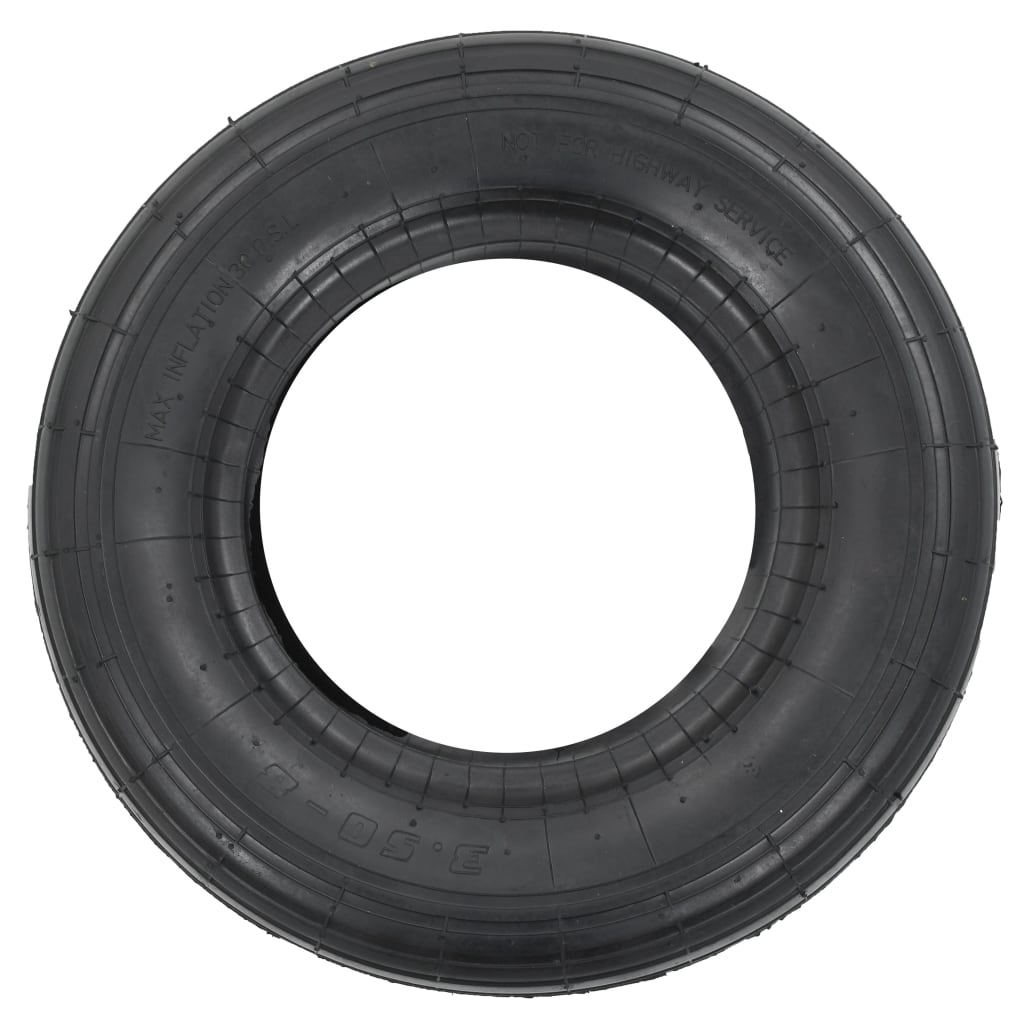 trillebørsdæk 3.50-8 4PR gummi