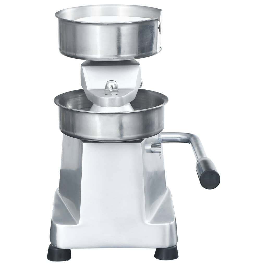 hamburgerpresser med 500 mellemlægningspapirer 10 cm aluminium