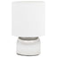 bordlamper 2 stk. touch-knap E14 hvid