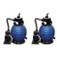 sandfilterpumpe 2 stk. 400 W 11000 l/t