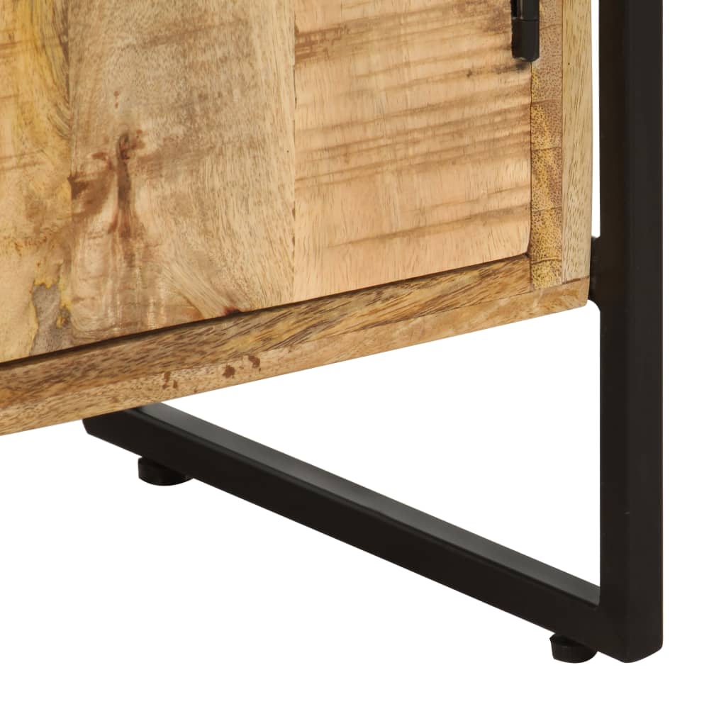 bogreol i 4 niveauer 80 x 30 x 180 cm ru mangotræ