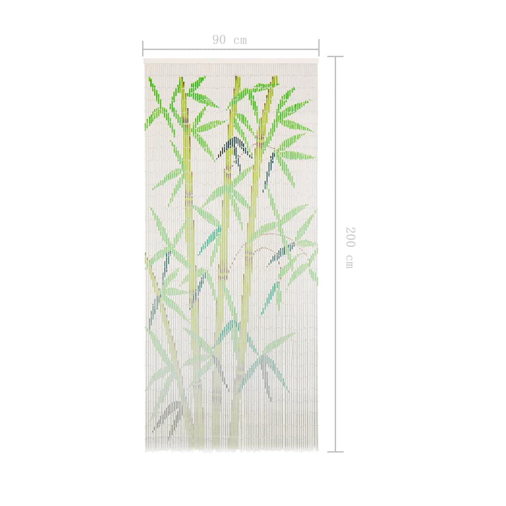 insektgardin 90 x 200 cm bambus