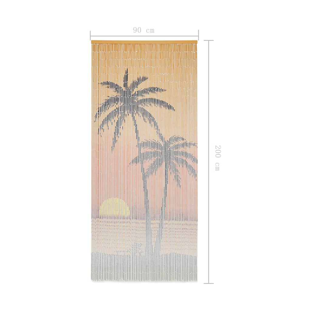 insektgardin 90 x 200 cm bambus