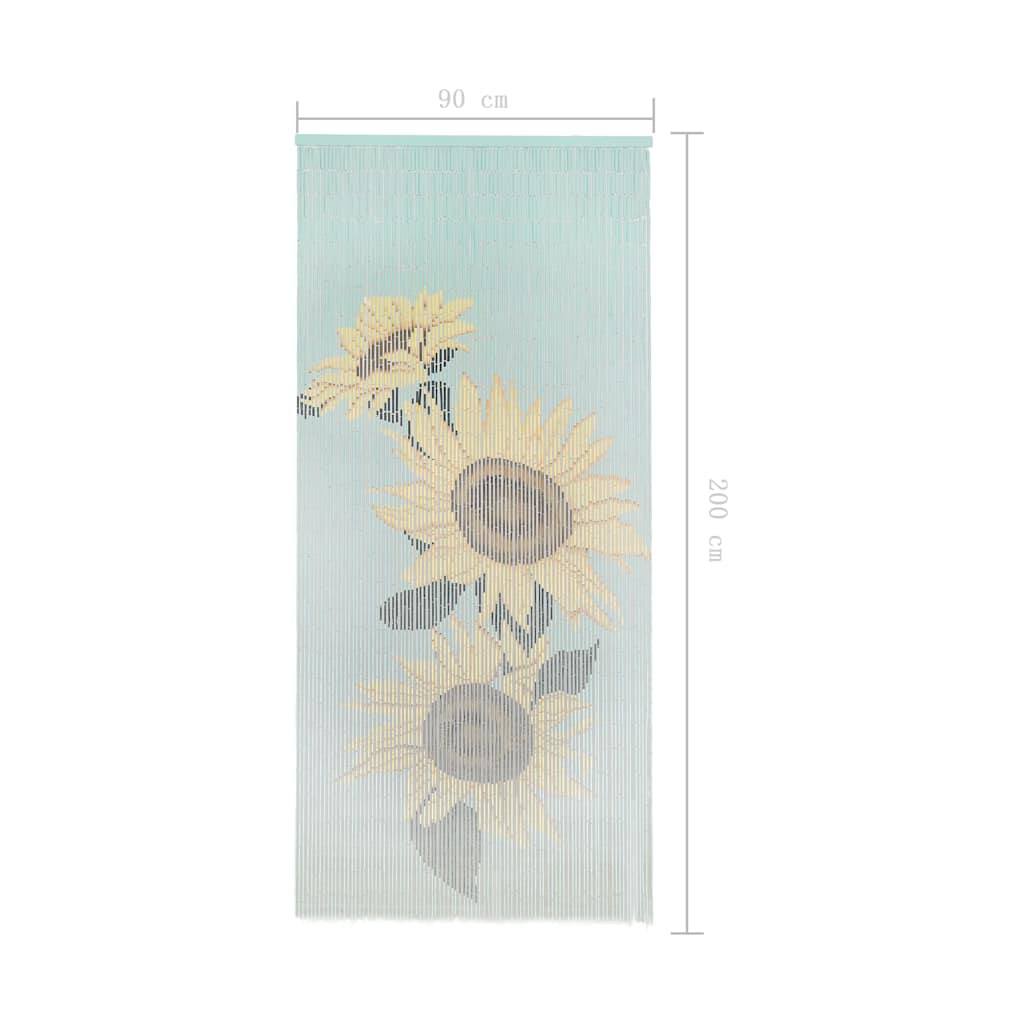 insektgardin 90 x 200 cm bambus