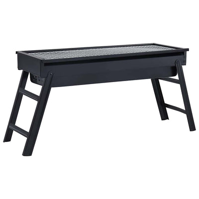 bærbar campinggrill 60x22,5x33 cm