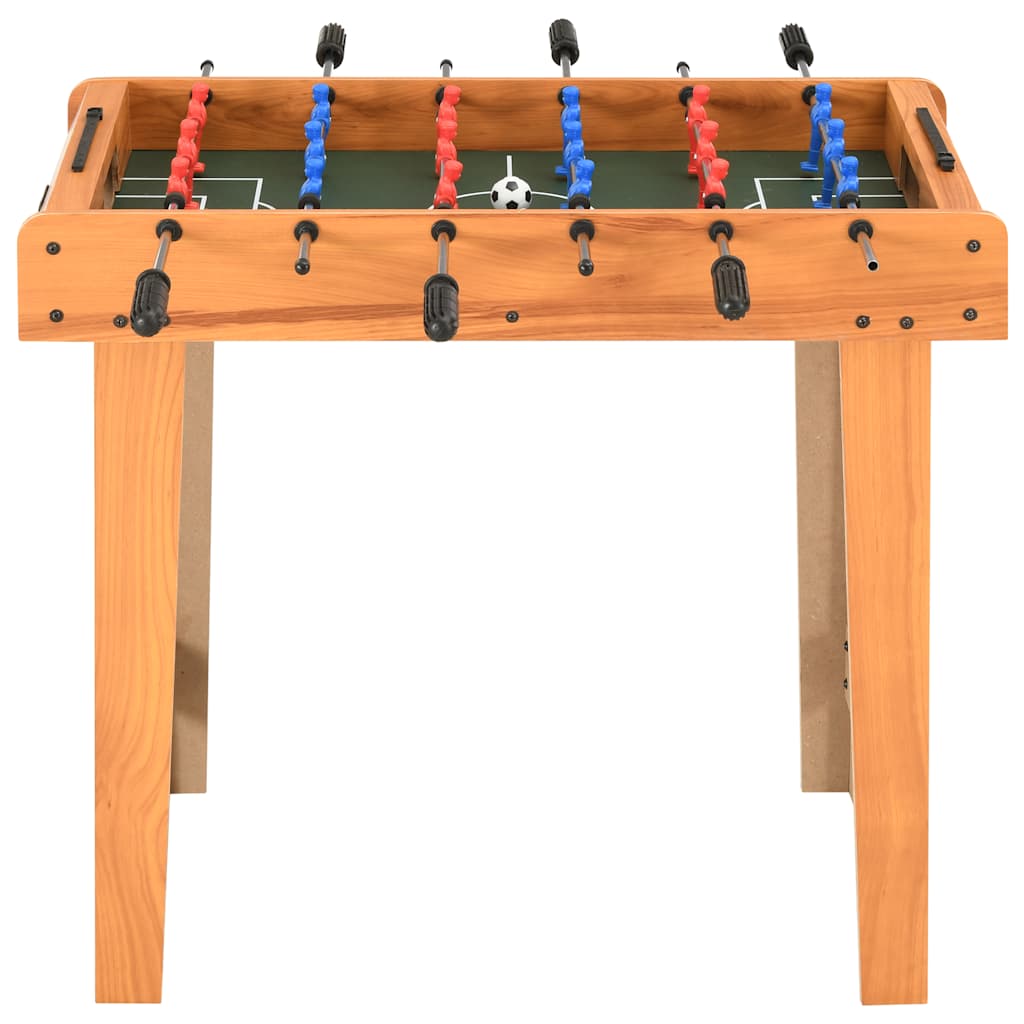 mini-fodboldbord 69 x 37 x 62 cm ahorn