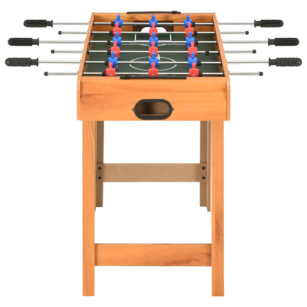 mini-fodboldbord 69 x 37 x 62 cm ahorn