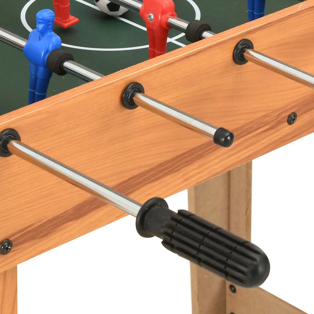 mini-fodboldbord 69 x 37 x 62 cm ahorn